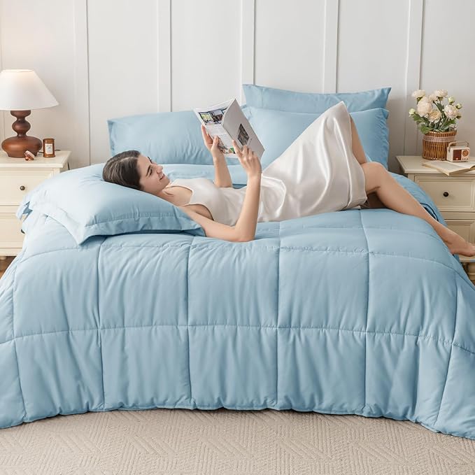 Down Alternative Comforter Set - California King - 7 Piece