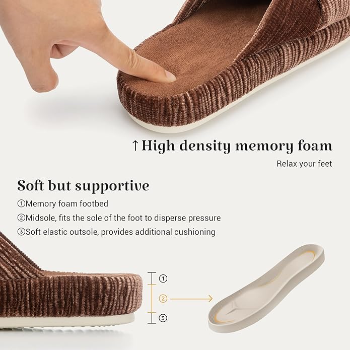 Women's Memory Foam Slippers
