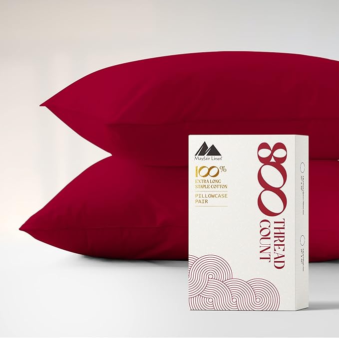 Linen Pillowcase Set - Queen - 2 Piece