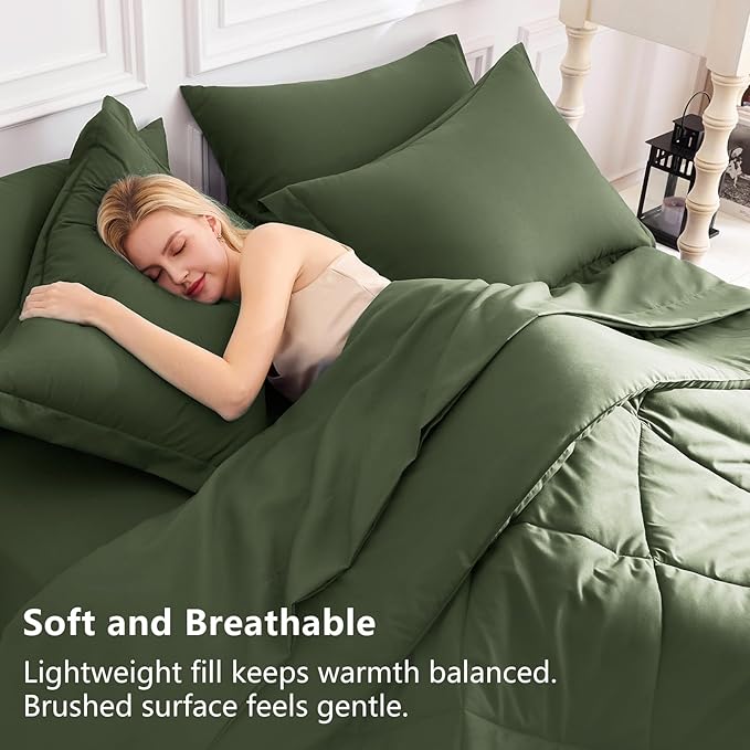 Down Alternative Comforter Set - King - 7 Piece