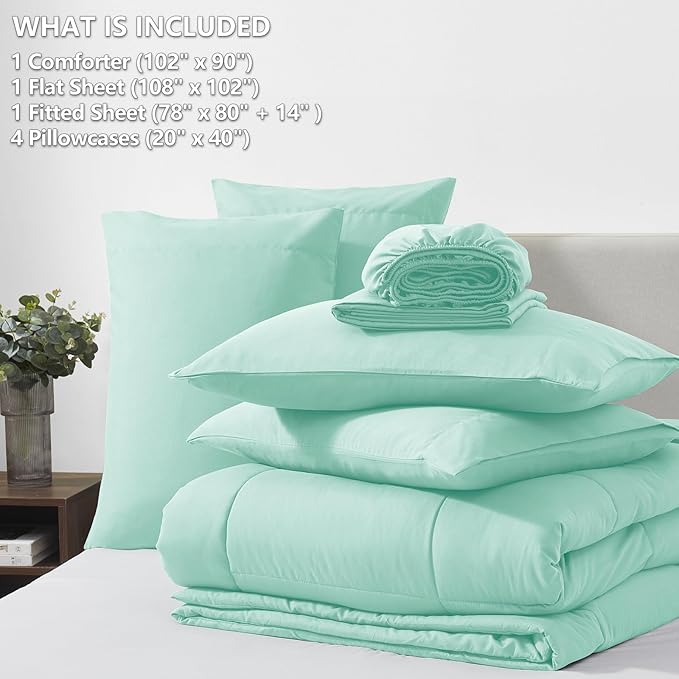 Comforter Set - King - 7 Piece