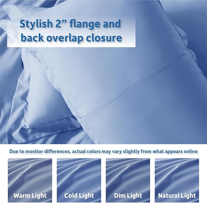 Down Alternative Duvet Cover Set - King - 4 Piece