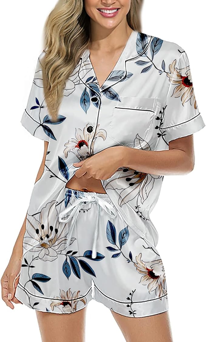 Satin Pajama Set