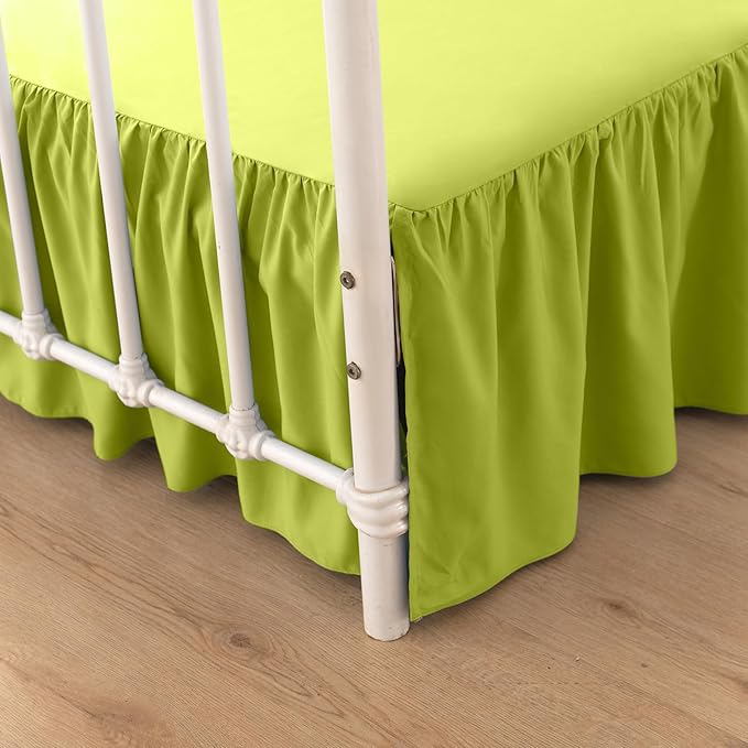 Microfiber Bed Skirt - King - 14 in Drop