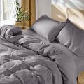 Linen Duvet Cover Set - Full - 3 Piece
