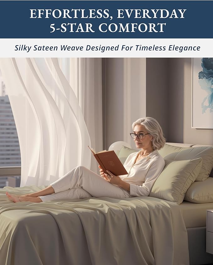 Linen Cooling Bed Sheet Set - Twin