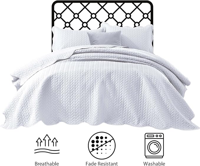 Microfiber Quilt Set - Twin - 2 Piece