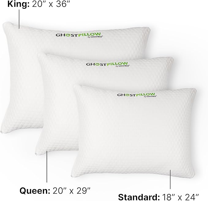 Memory Foam Cooling Bed Pillow - Standard
