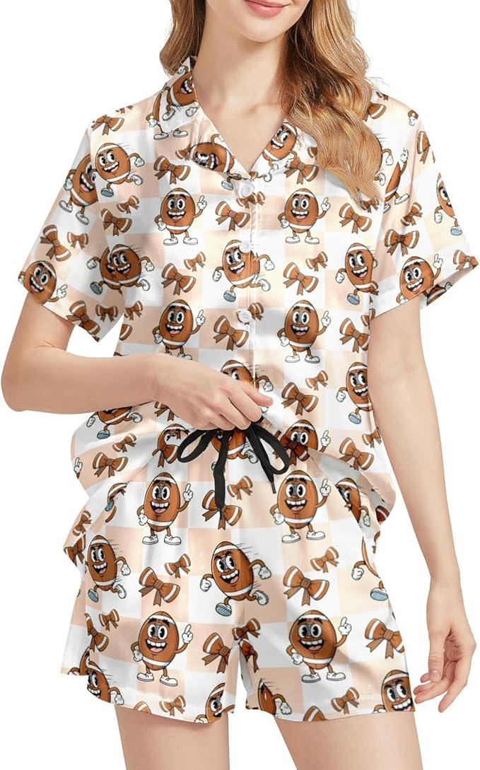 Women's Pajama Set - Short Sleeve - 2 Piece