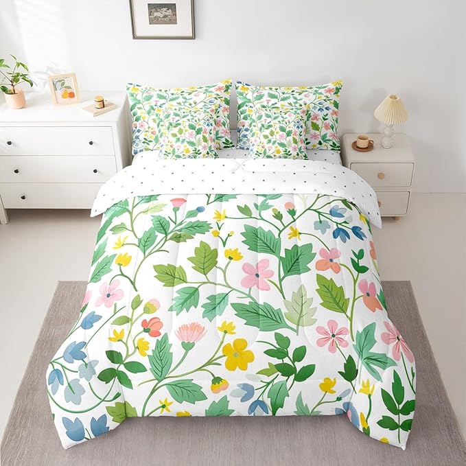 Microfiber Comforter Set - Queen - 7 Piece