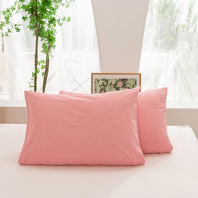 Linen Duvet Cover Set - Queen - 3 Piece