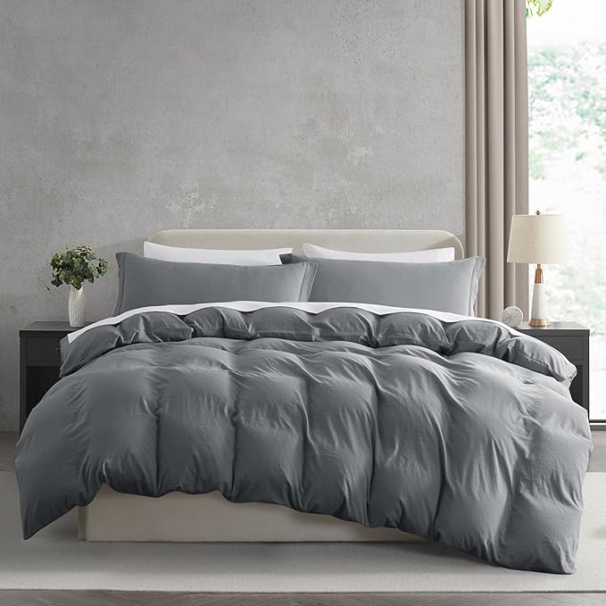 Duvet Cover Set - California King - 104 x 98 in - 3 Piece