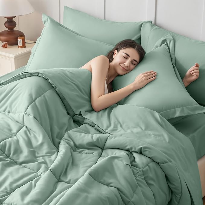 Down Alternative Comforter Set - California King - 7 Piece
