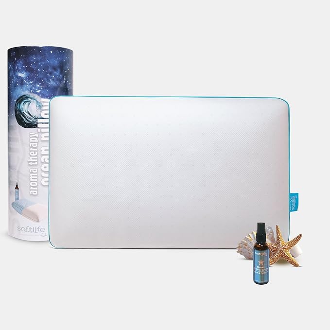 Memory Foam Cooling Bed Pillow - Standard