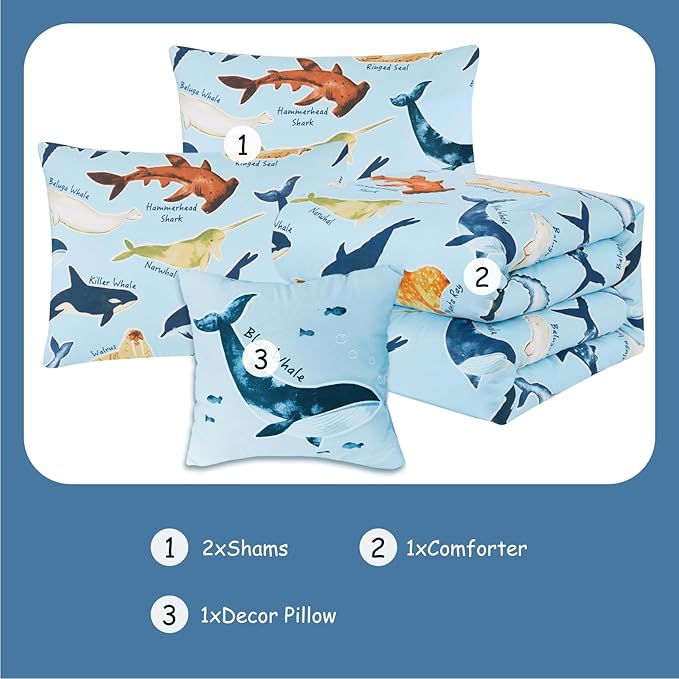 Comforter Set - Full - 4 Piece