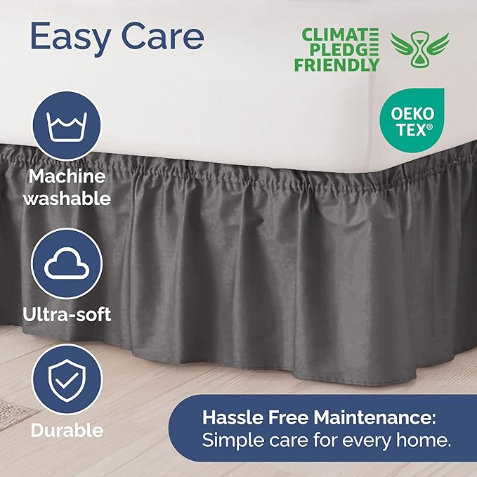 Bed Skirt - Queen - 18 in Drop