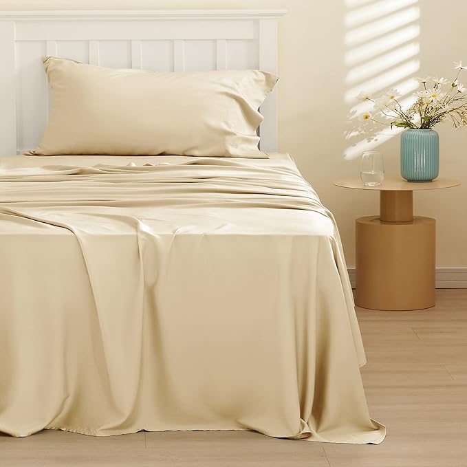 Bamboo Cooling Bed Sheet Set - Twin XL