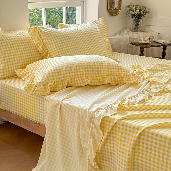 Microfiber Bed Sheet Set - Queen - 4 Piece