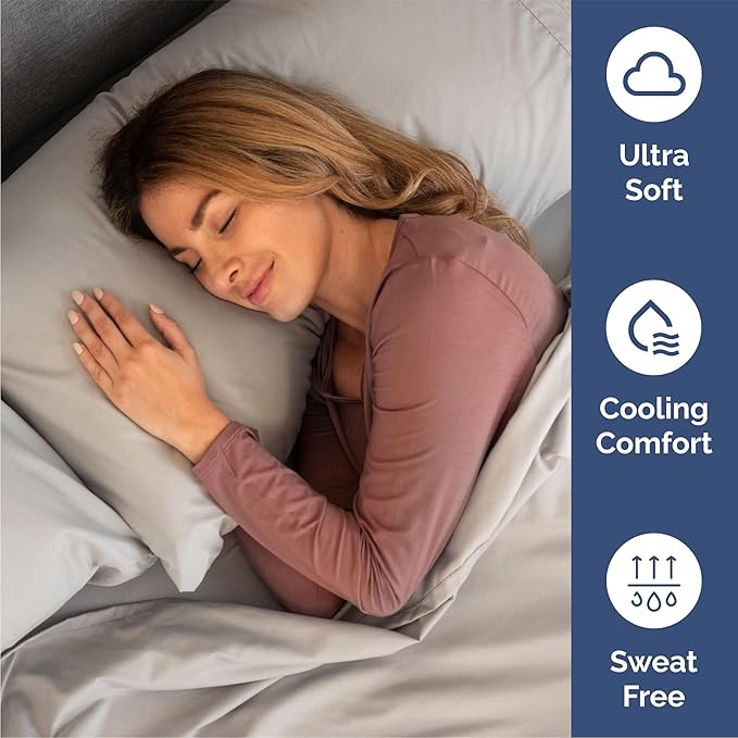 Cooling Bed Sheet Set - Full - 4 Piece