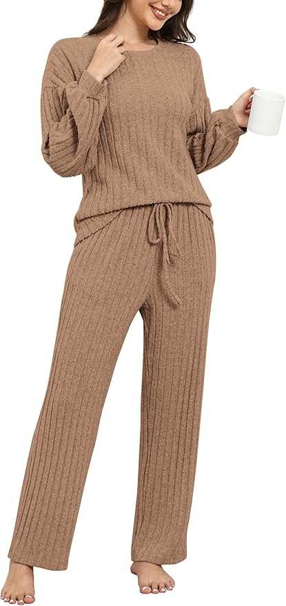 Women's Pants Pajama Set - Long Sleeve - 2 Piece