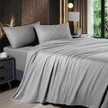 Bamboo Cooling Bed Sheet Set - California King - 4 Piece