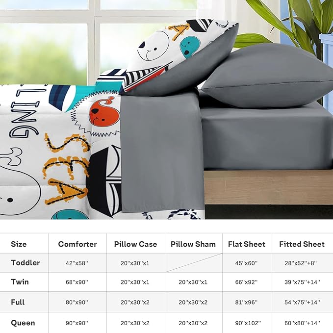 Comforter Set - Twin - 5 Piece