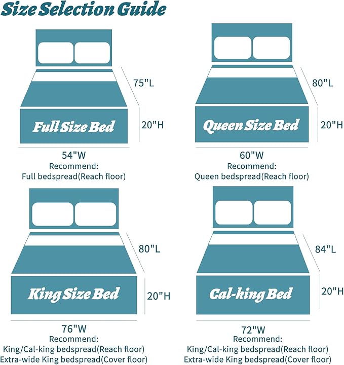 Microfiber Bedding Set - King - 5 Piece