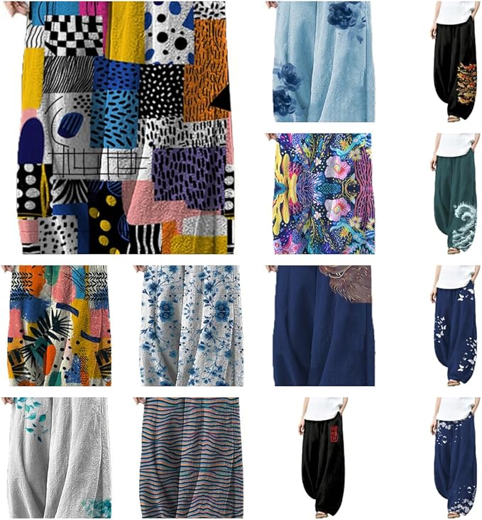 Women's Linen Loungewear - Pants