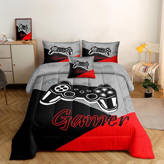 Microfiber Comforter Set - Queen - 6 Piece