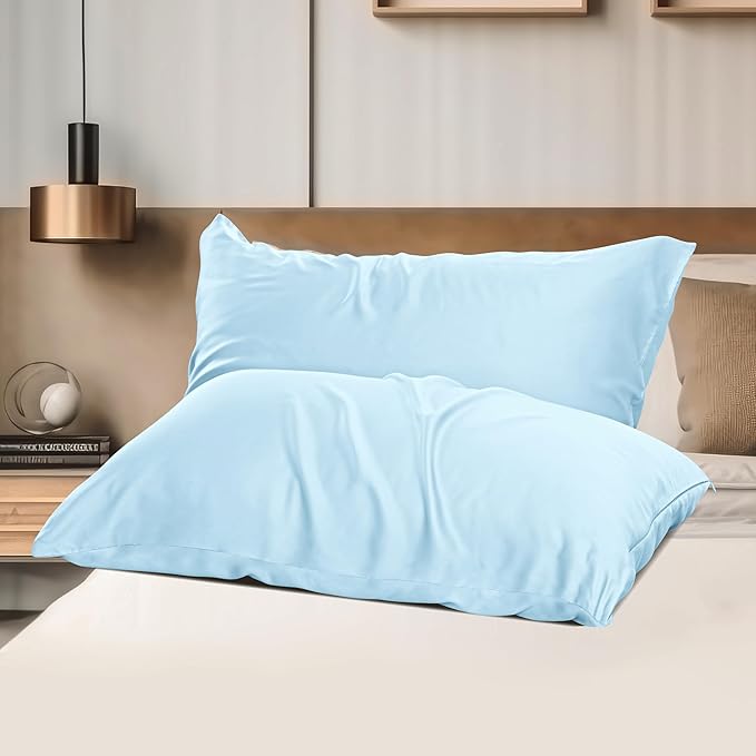 Bamboo Cooling Pillowcase Set - Queen - 4 Pack - 4 Piece