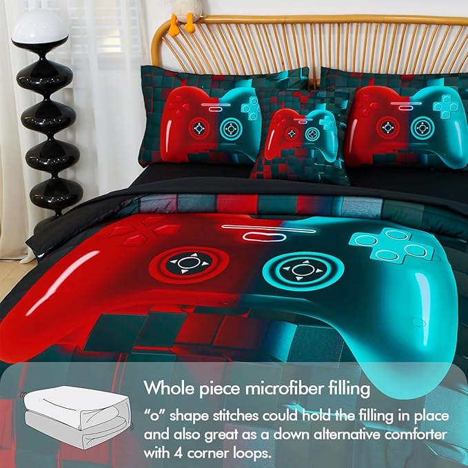 Comforter Set - Queen - 6 Piece