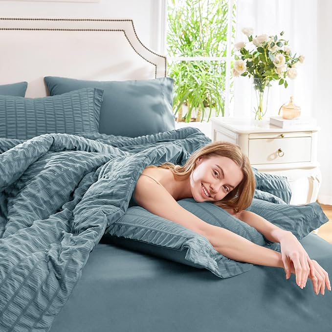 Down Alternative Comforter Set - Full - 7 Piece