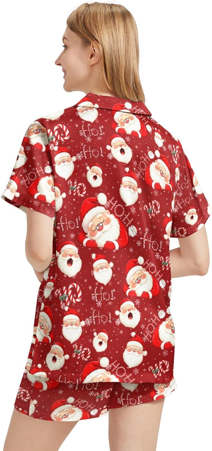 Women's Pajama Set - Short Sleeve - 2 Piece