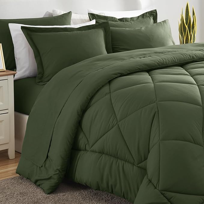 Down Alternative Comforter Set - King - 7 Piece