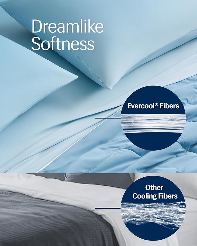 Cooling Duvets Down Comforter - Queen