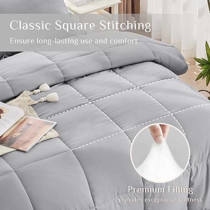 Down Alternative Comforter Set - Twin XL - 5 Piece