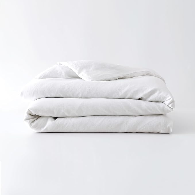 Linen Cooling Duvet Cover Set - Queen