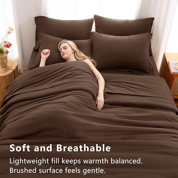 Down Alternative Comforter Set - King - 7 Piece