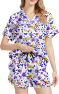 Women's Pajama Set - Short Sleeve - 2 Piece