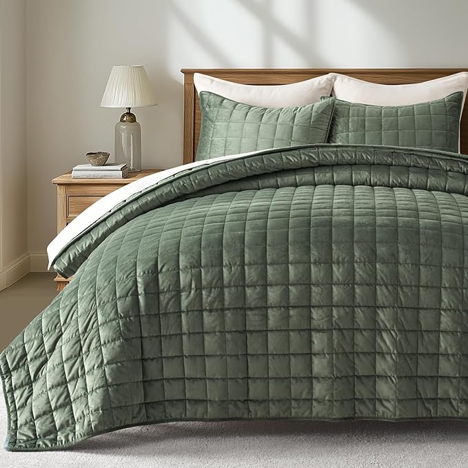 Velvet Quilt Set - King