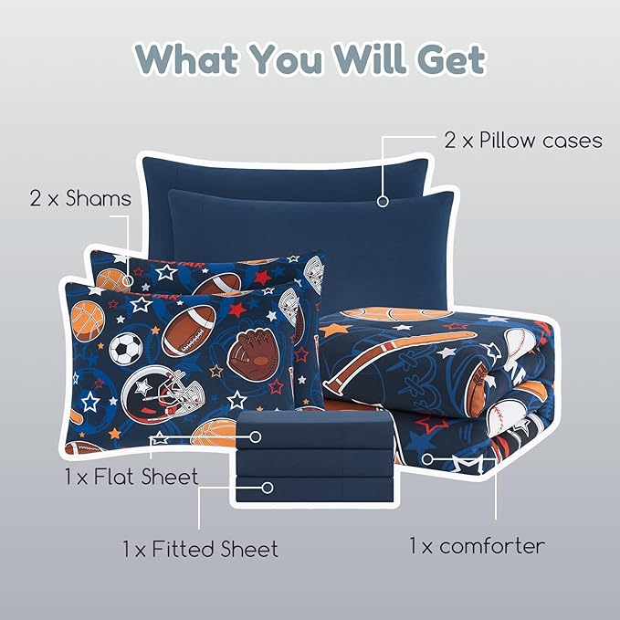 Comforter Set - Full - 7 Piece