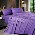 Bamboo Cooling Bed Sheet Set - Queen - 4 Piece