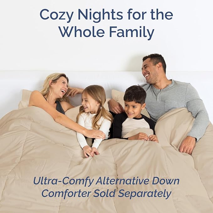 Cooling Bed Sheet Set - Queen - 4 Piece