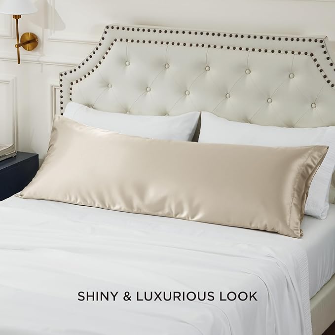 Satin Cooling Pillowcase - 20 x 54 in