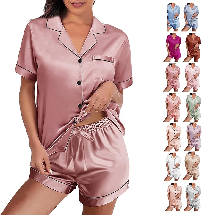 Satin Pajama Set