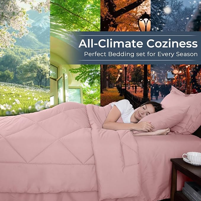 Comforter Set - King - 7 Piece