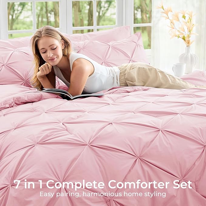 Comforter Set - California King - 7 Piece