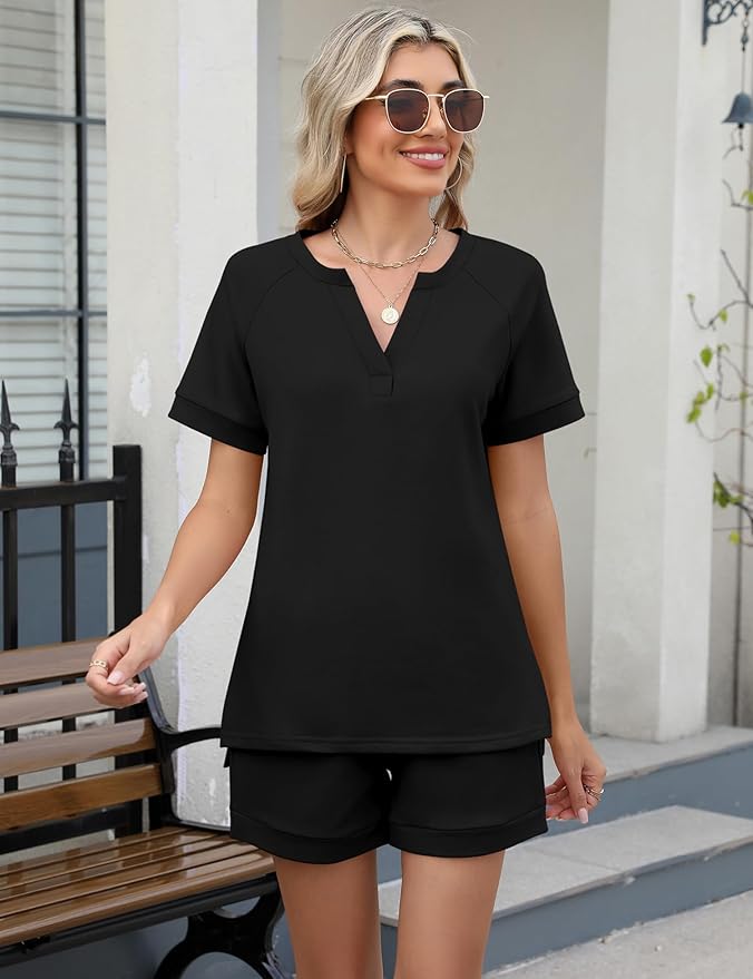 Loungewear Set - Shorts - 2 Piece