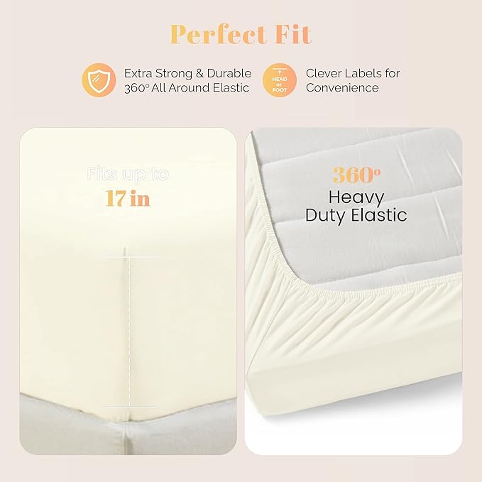 Cooling Bed Sheet Set - Full - 4 Piece
