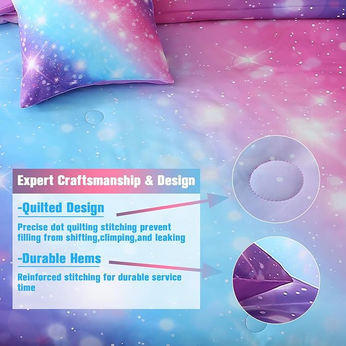 Microfiber Comforter Set - Full - 6 Piece
